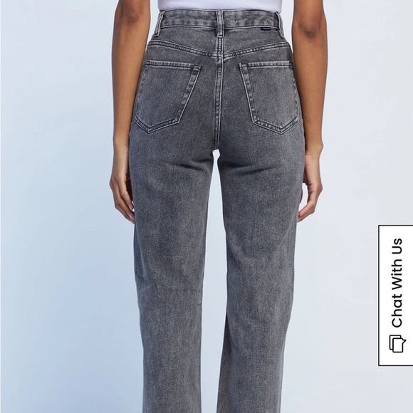 PacSun Gray Distressed Straight Leg Jeans - Picture 5 of 10